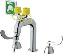 8452 Eyewash faucet with laboratory nozzle